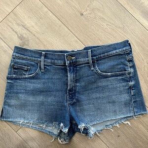 Mother jean shorts in size 28.